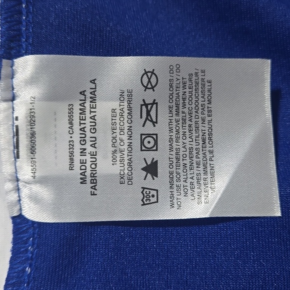 Nike Golden State Warriors Icon Edition Jersey Blue/White/Yellow Size XL NWT - Picture 11 of 11